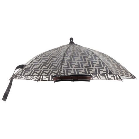 fendi umbrella|fendi grey umbrella.